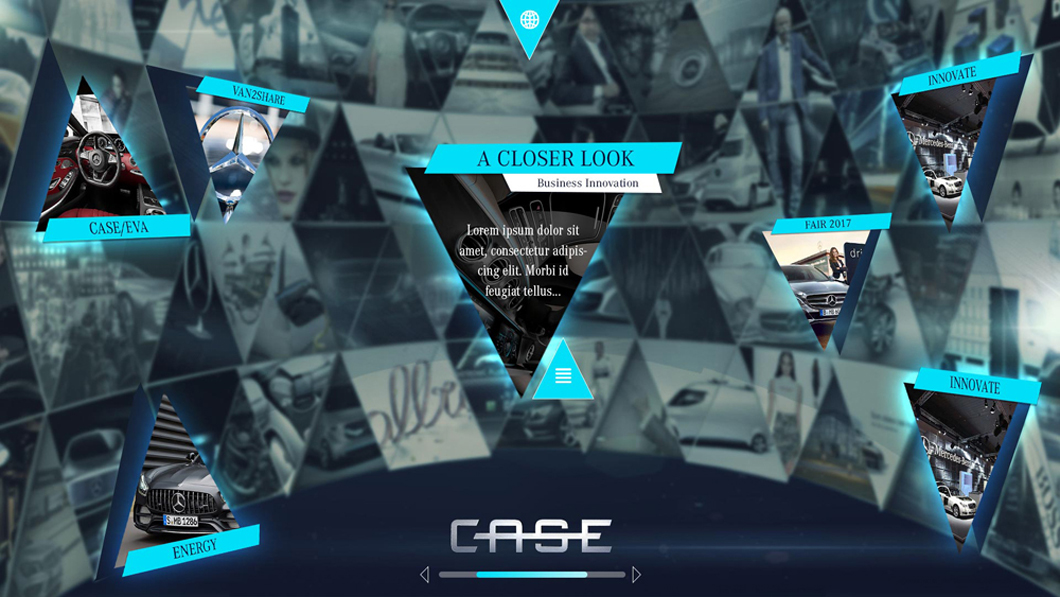 Mercedes — CASE Cosmos