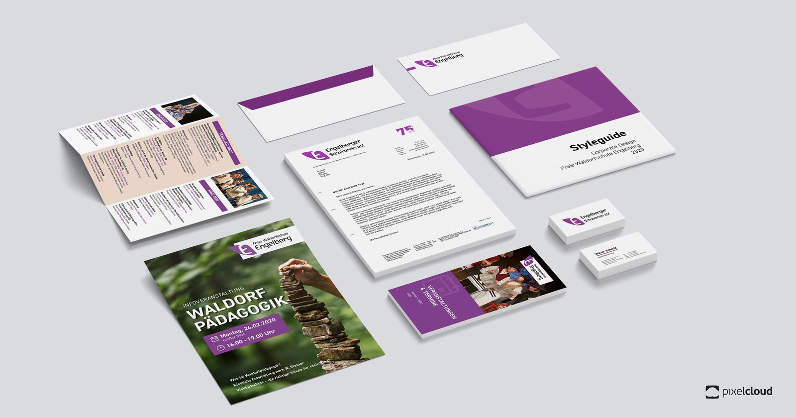 Waldorf School Engelberg — print media and posters