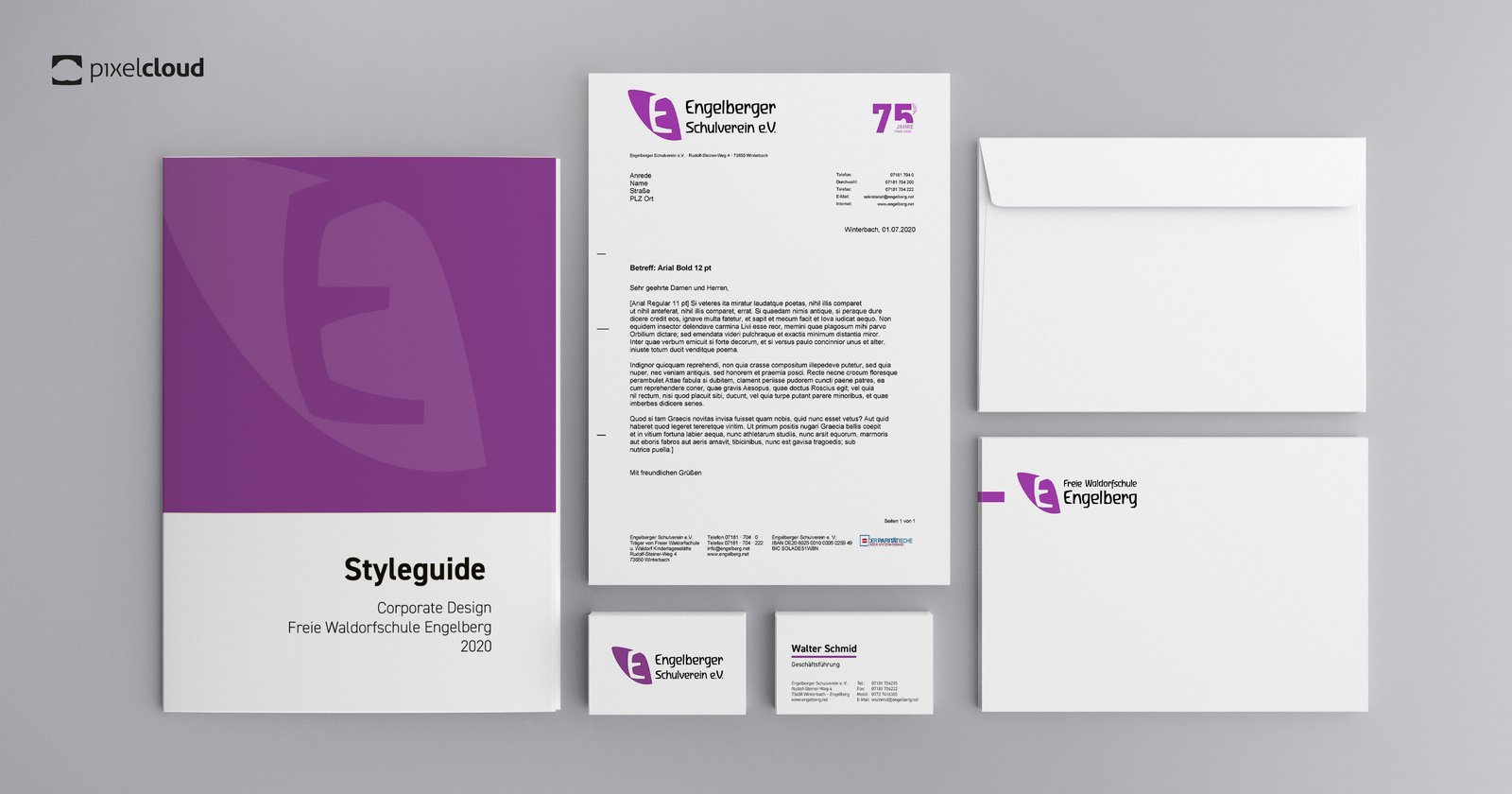 Waldorf School Engelberg — print media and posters