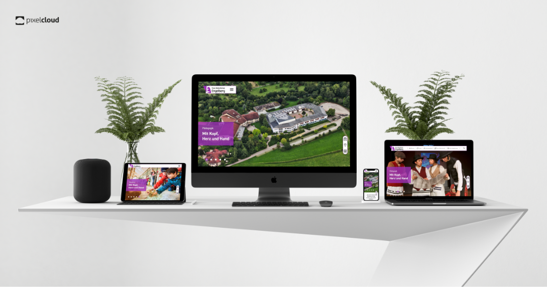 Waldorf School Engelberg — website in the new corporate design