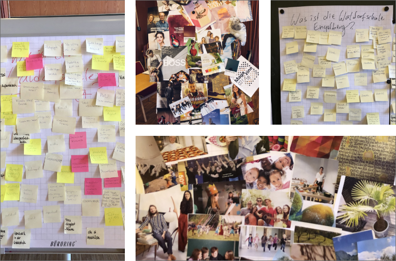 Waldorf School Engelberg — creative workshop for brand development