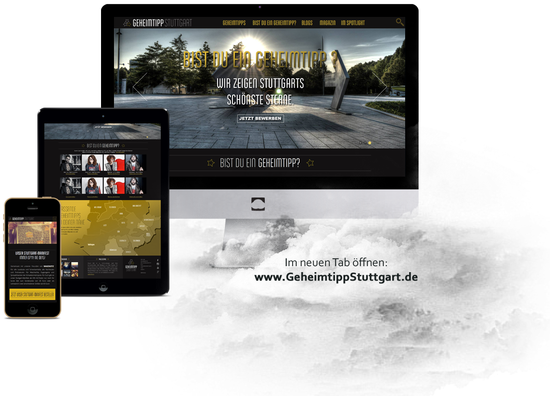 Geheimtipp Stuttgart Website