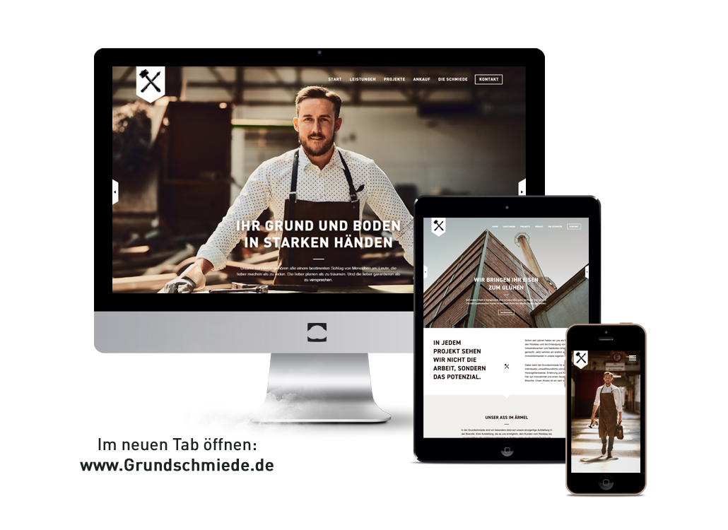 Grundschmiede Website
